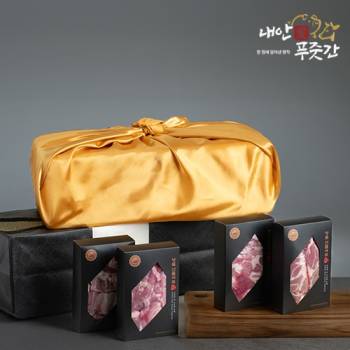 [1+등급]한돈  프리미엄 선물세트 캠핑 단체선물 구이용 명절선물